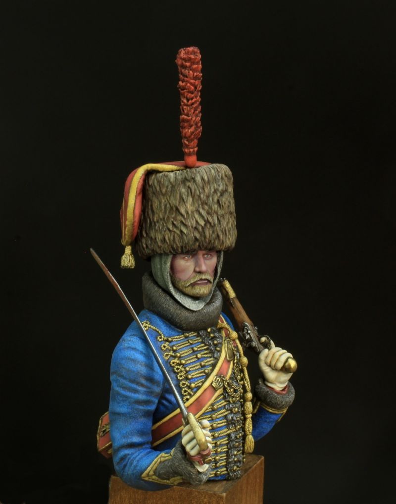 French hussar of an elite company. 1812