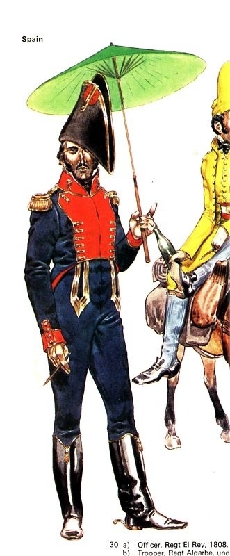 Spanish King Regiment nº 1 (Officer)
