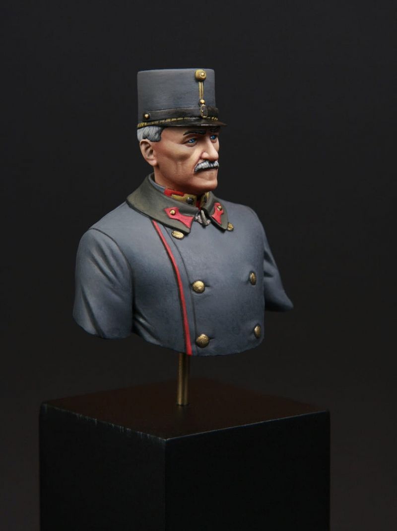 Austro-Hungarian General WW I. Vol.I. (k.u. Honvéd General Alexander Freiherr Szurmay) bust
