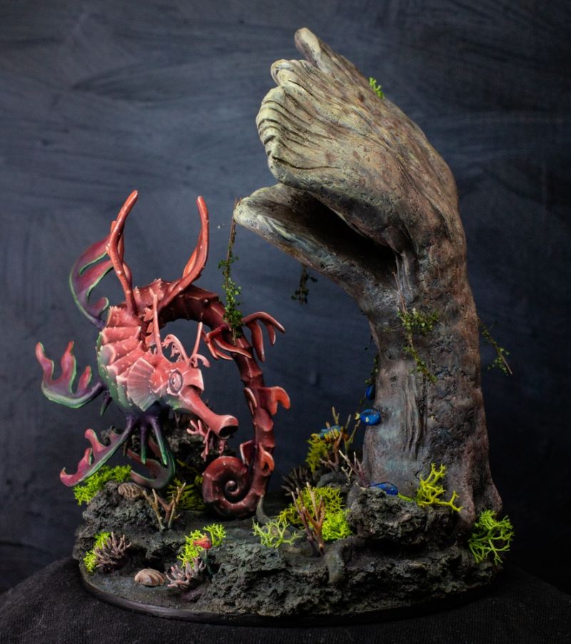 Leafy Sea Dragon Diorama