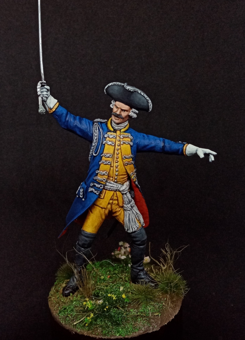 Hessen-Cassel. Leib infantry Regiment. Officer 1776