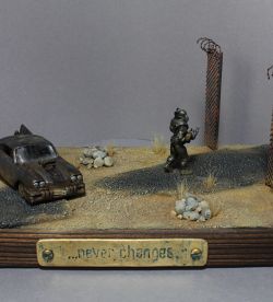 Diorama “...never changes”