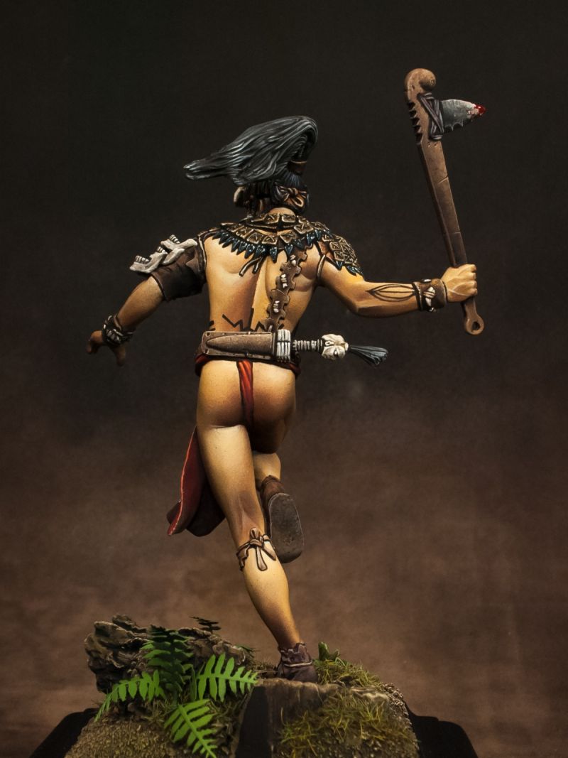 Mayan warrior