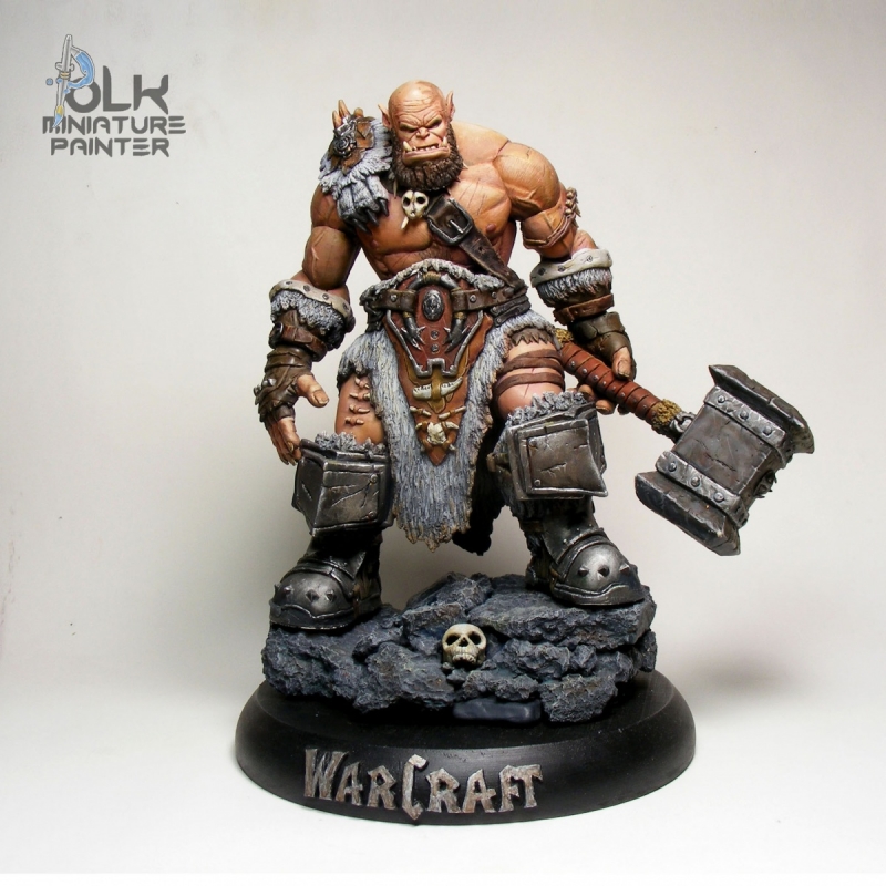 Orgrim Doomhammer of “World of Warcraft”, custom figure