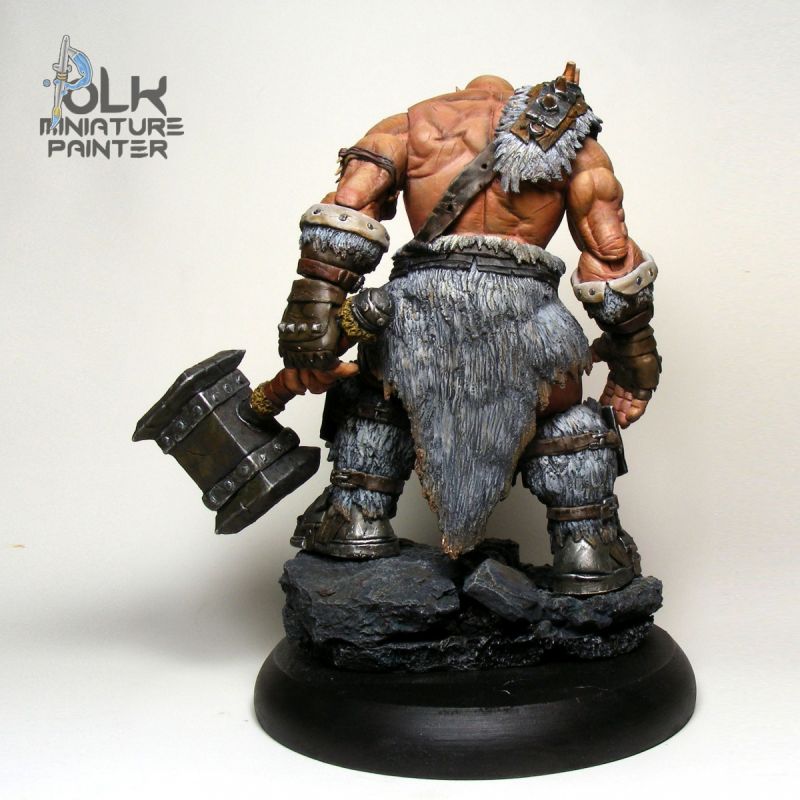Orgrim Doomhammer of “World of Warcraft”, custom figure