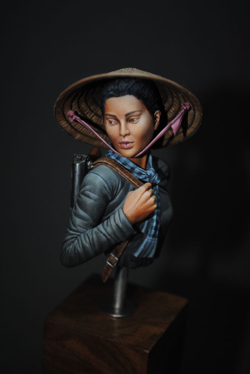 Female Vietcong fighter by Serafeim · Putty&Paint