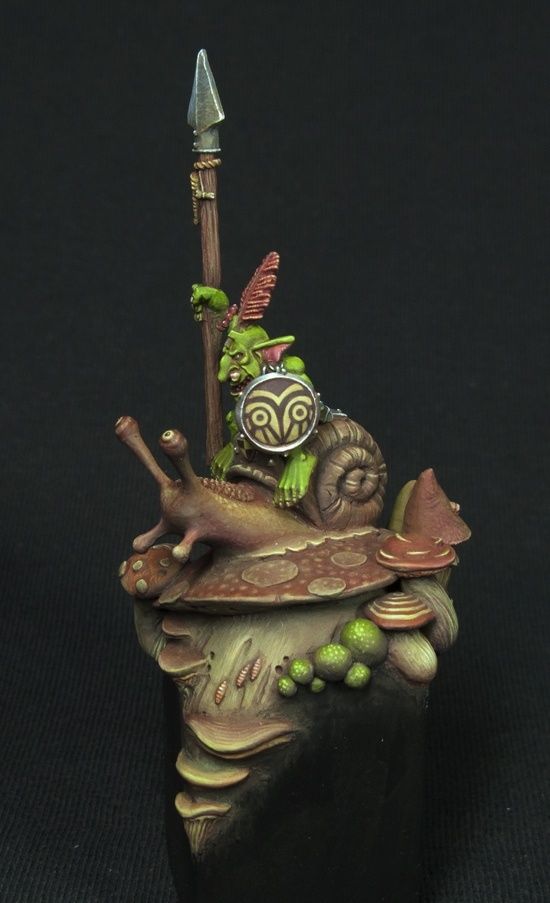 Goblin snail rider