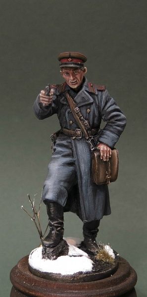 Soviet counterintelligence officer. Winter 1944, Leningrad
