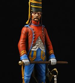Brigadier trompette, 9e régiment de hussards, 1795.
