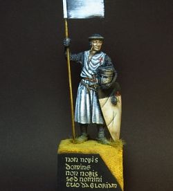 Templar knight, XIII century. Holy Land.