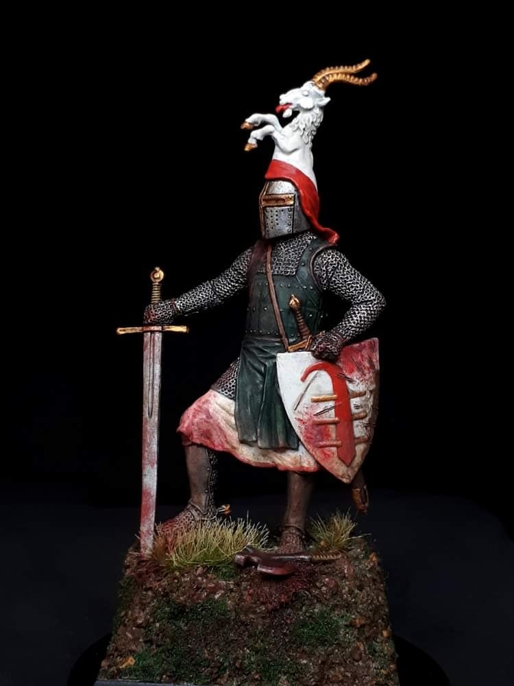 German Knight of the Von Bredow family 1290 by Craig Fairclough · Putty