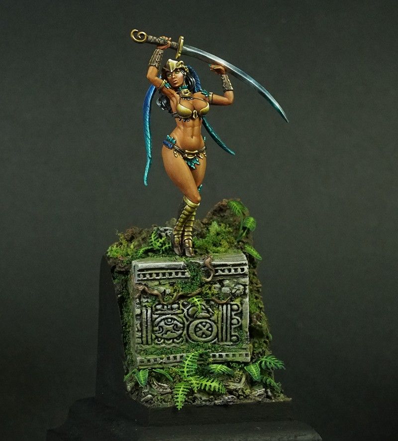 Quetzalli (Kingdom Death Phoenix Dancer)