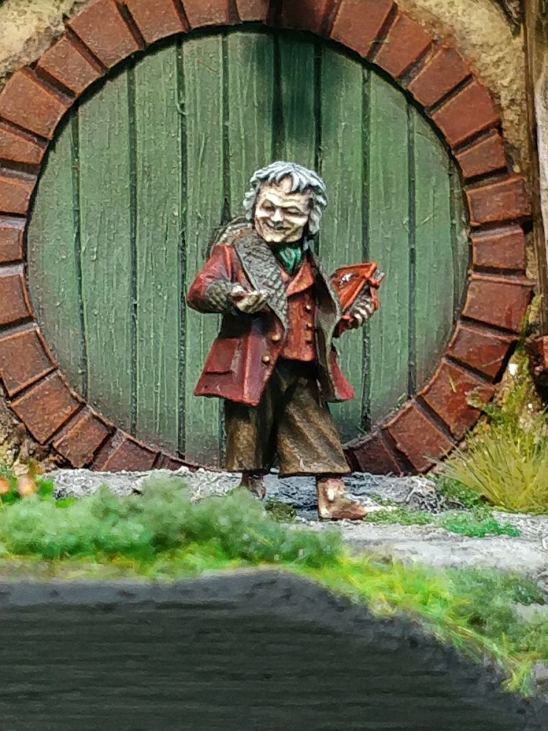 ” There and back again. A Hobbit’ s Tale, by Bilbo Baggins. ”