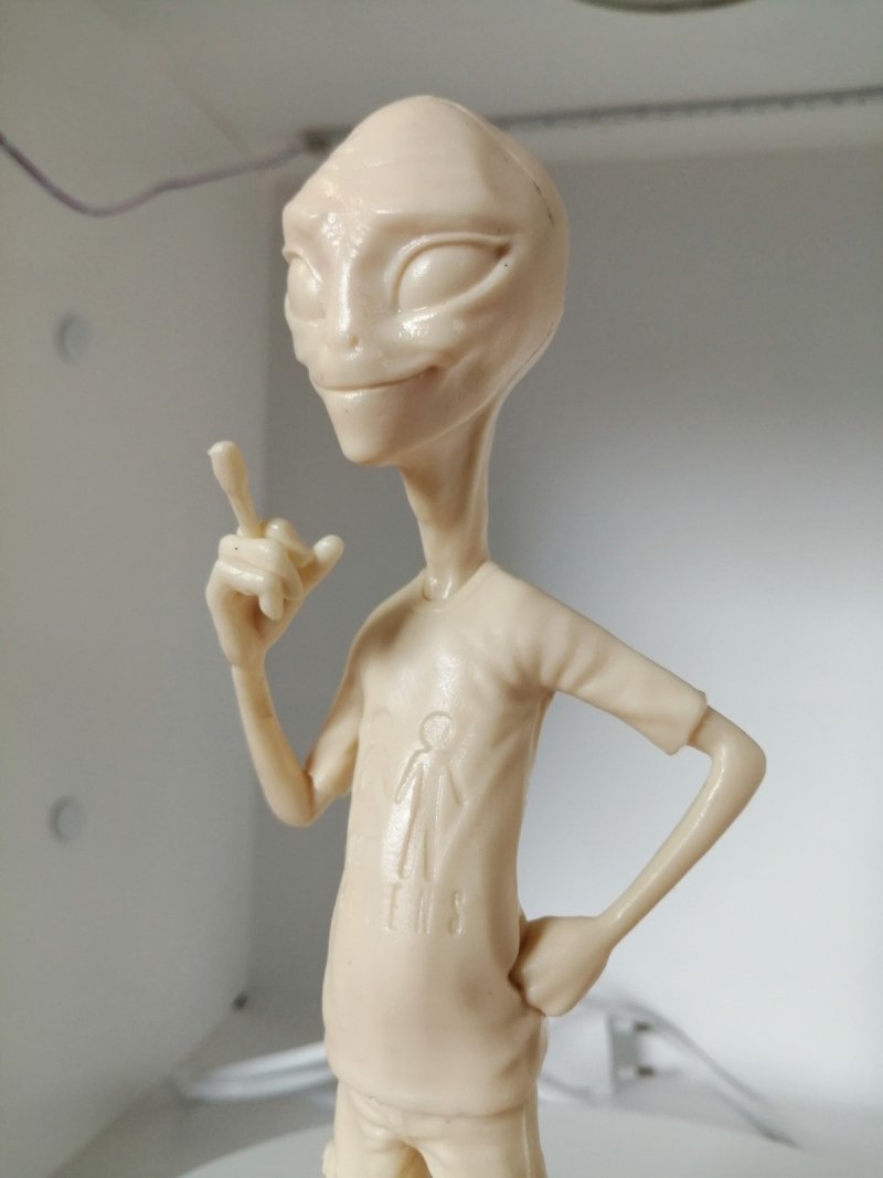 paul the alien resin cast figure.200mm.