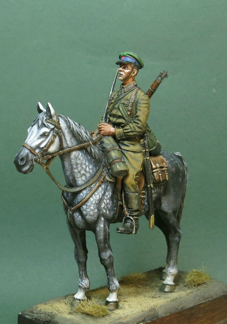 Soviet mounted boarder guard.