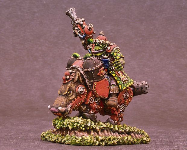 Orc on Armored Boar