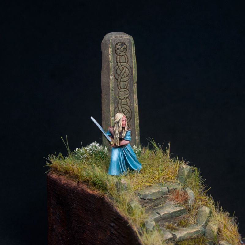 Eowyn, maiden of Rohan.