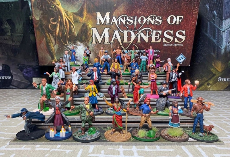 Mansions of Madness 2ed Investigators