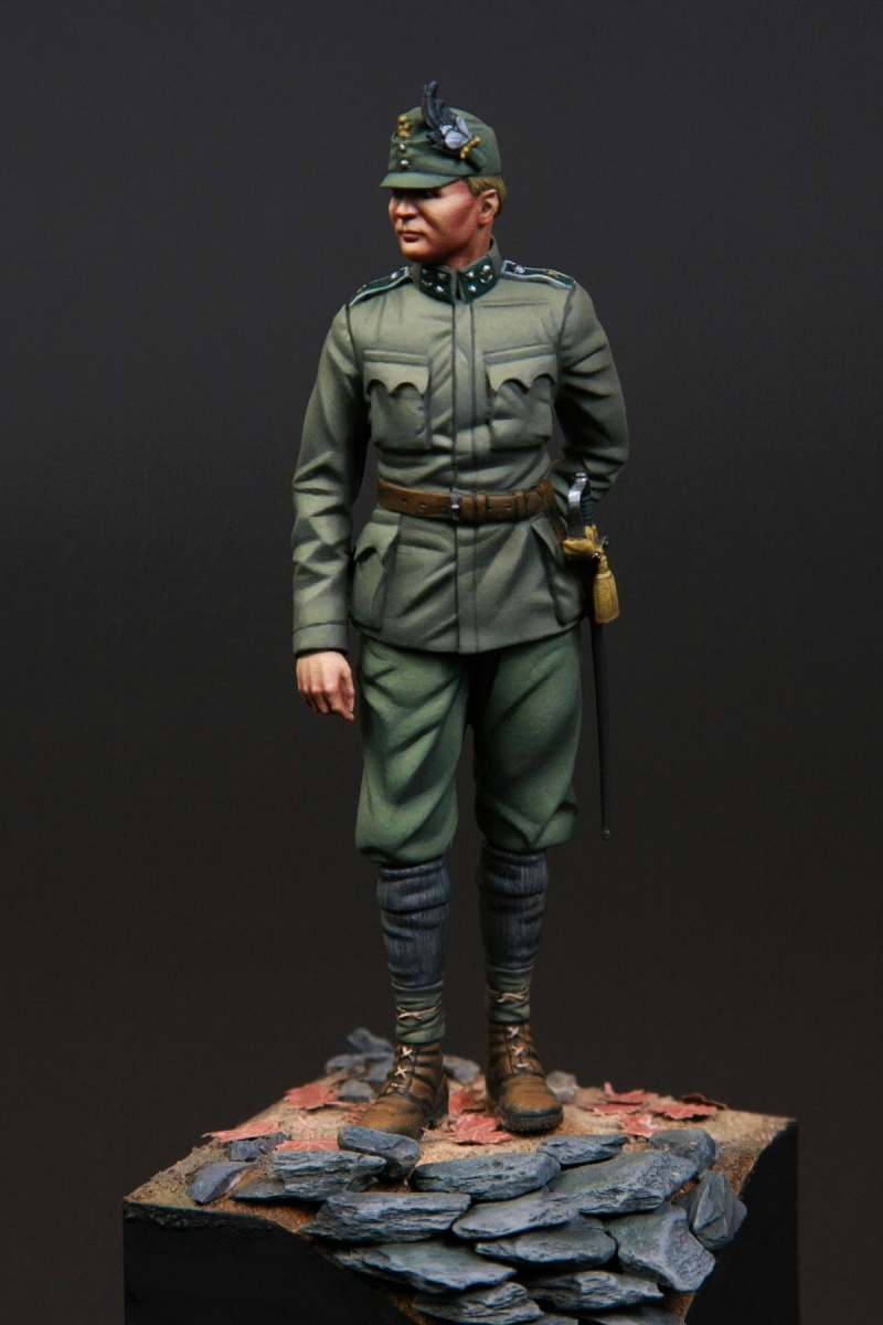 Austro-Hungarian Mountain Troop Officer WW I