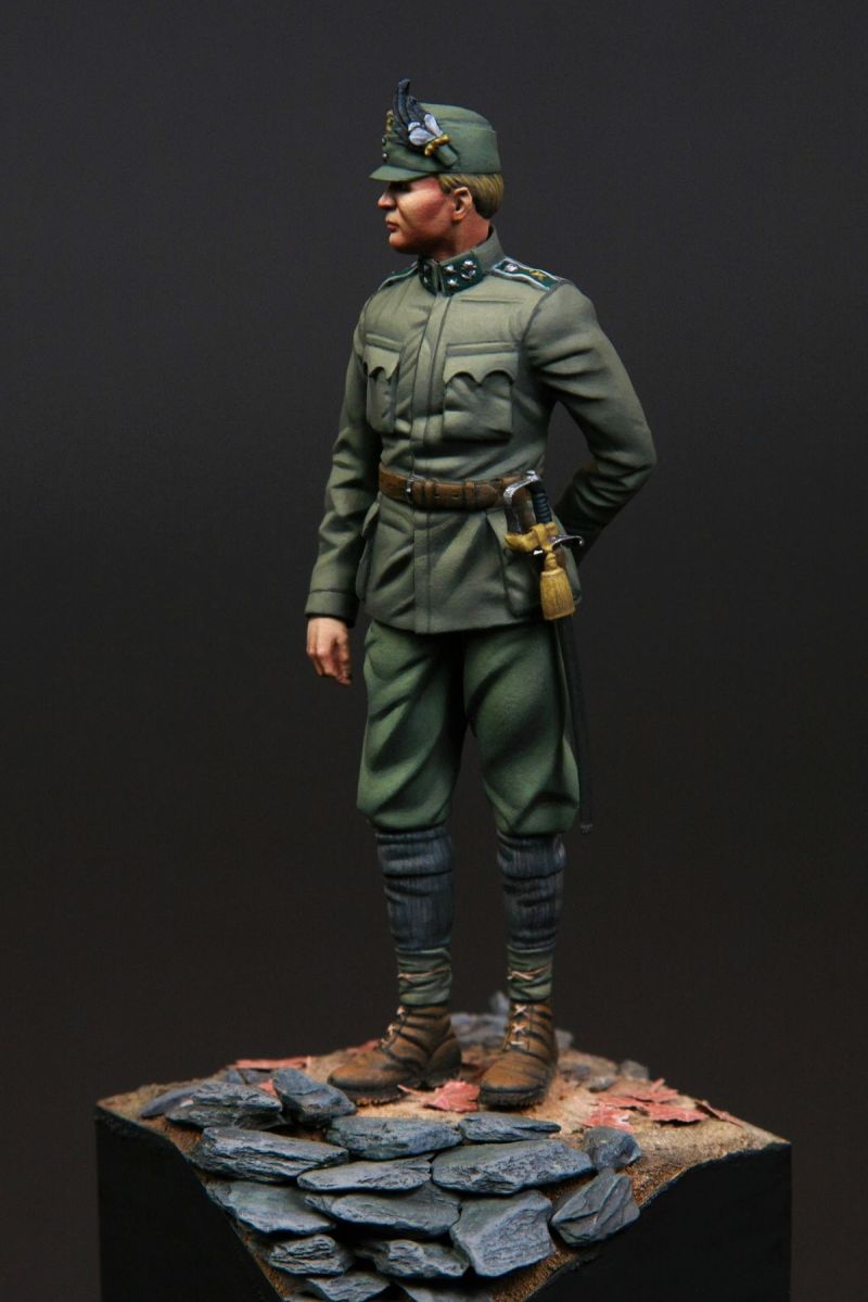 Austro-Hungarian Mountain Troop Officer WW I