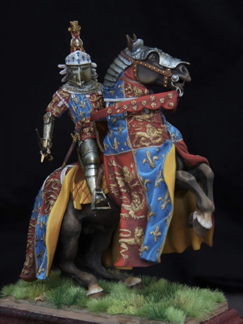 Edward Plantagenet “The Black Prince” 1330-1376 by Michael Cramer