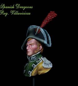 Spanish Dragoons Regiments ,Peninsular War.Reg.Villaviciosa 1808