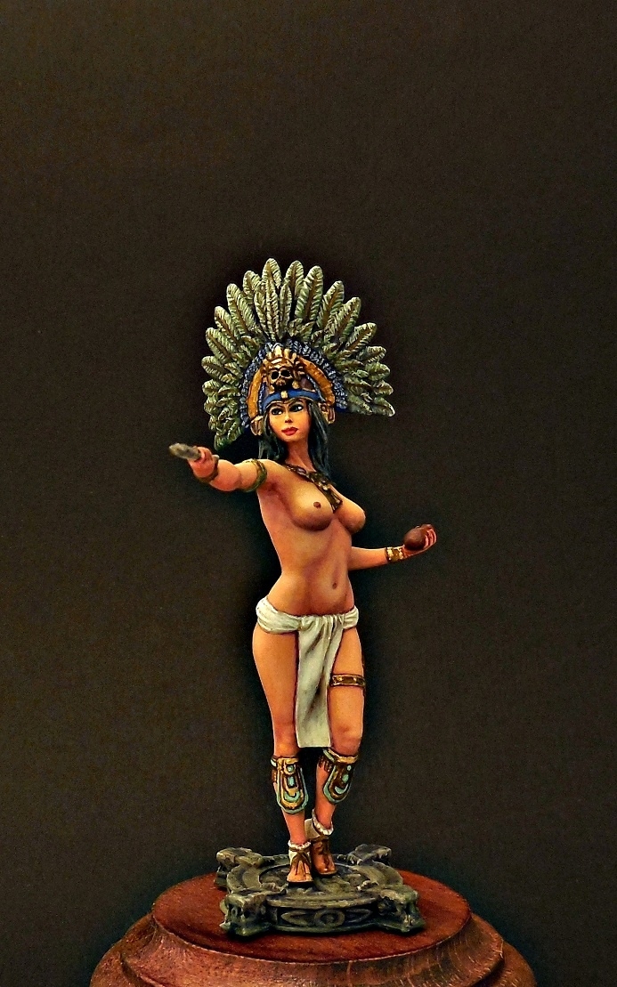 Priestess of the ancient Mayans.