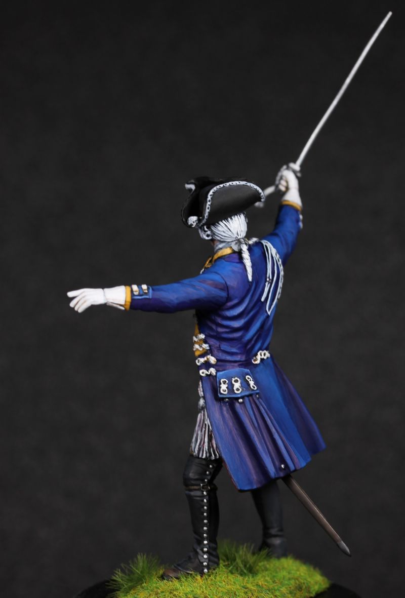 Hessen-Cassel. Leib infantry Regiment. Officer 1776