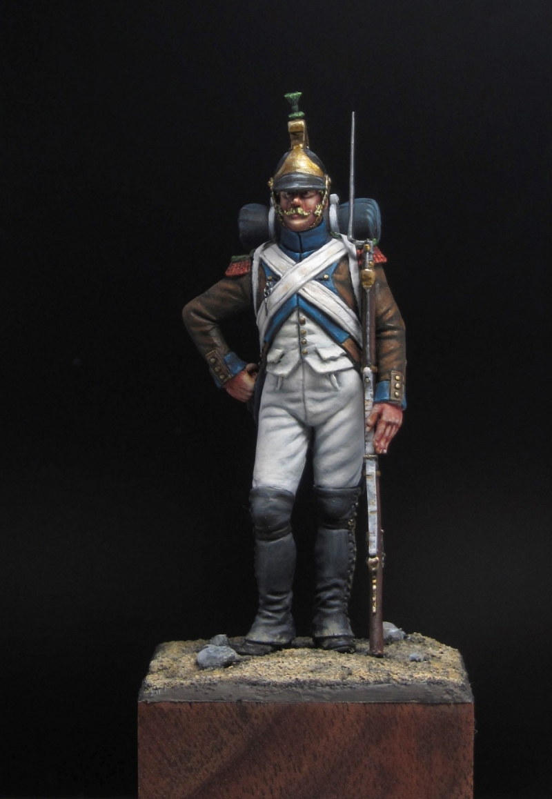 Fusiler of the Italian Legion “Piemonte Du Midi”, 1805