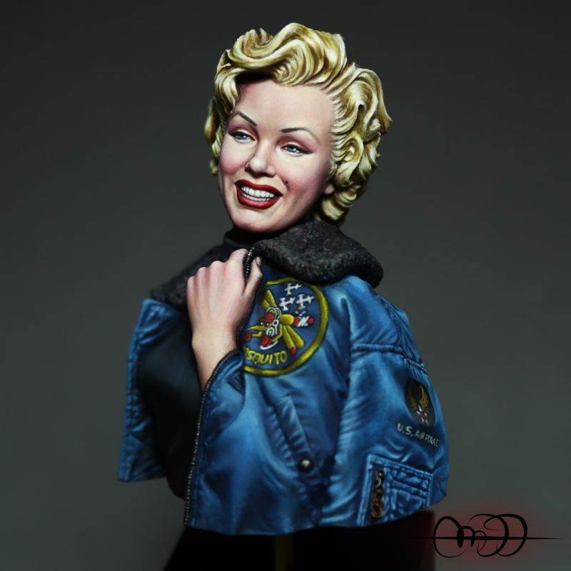 Bye, bye, baby. Marilyn in Korea 1954 / Life Miniatures