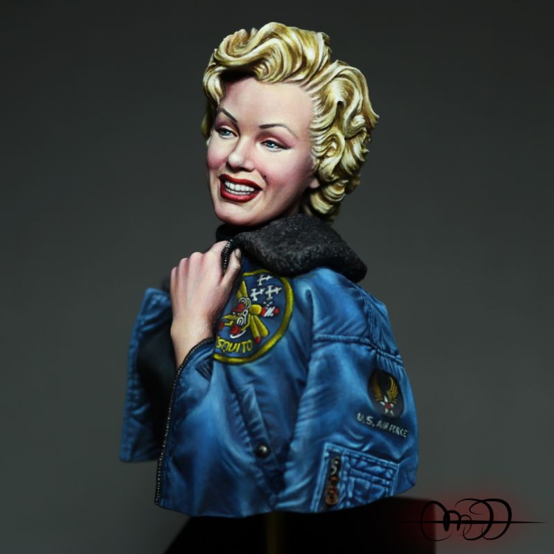 Bye, bye, baby. Marilyn in Korea 1954 / Life Miniatures