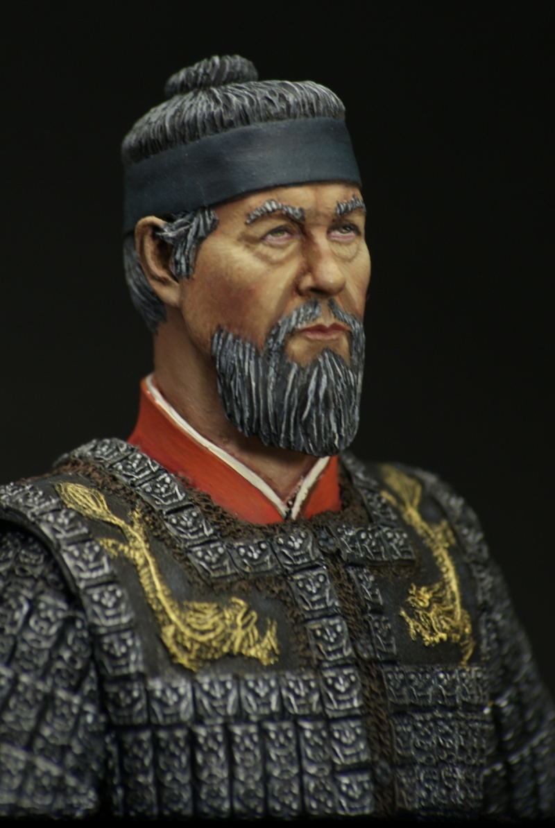 Korean Admiral Lee Sun Xing. 16th century