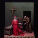 Cardinal Richelieu in a conversation wiht a monk
