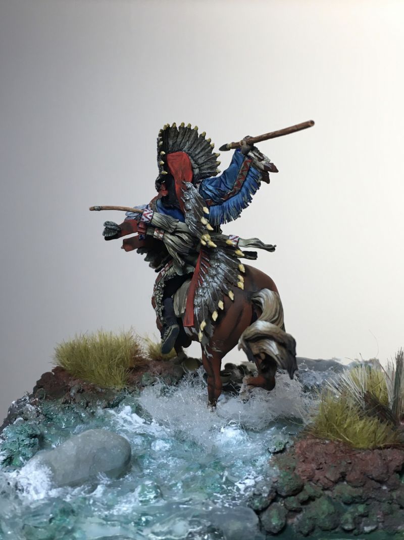 Sioux warrior - the hunting