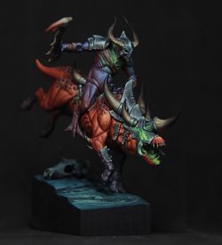 Mounted Demon on Hellhound