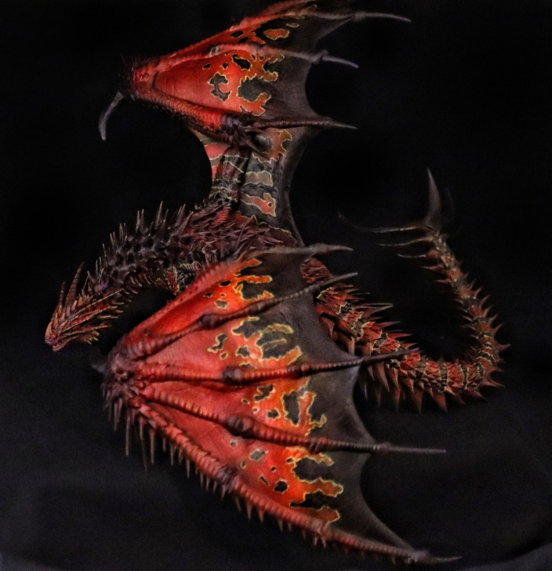 Adult Red Dragon by Lord of the Print