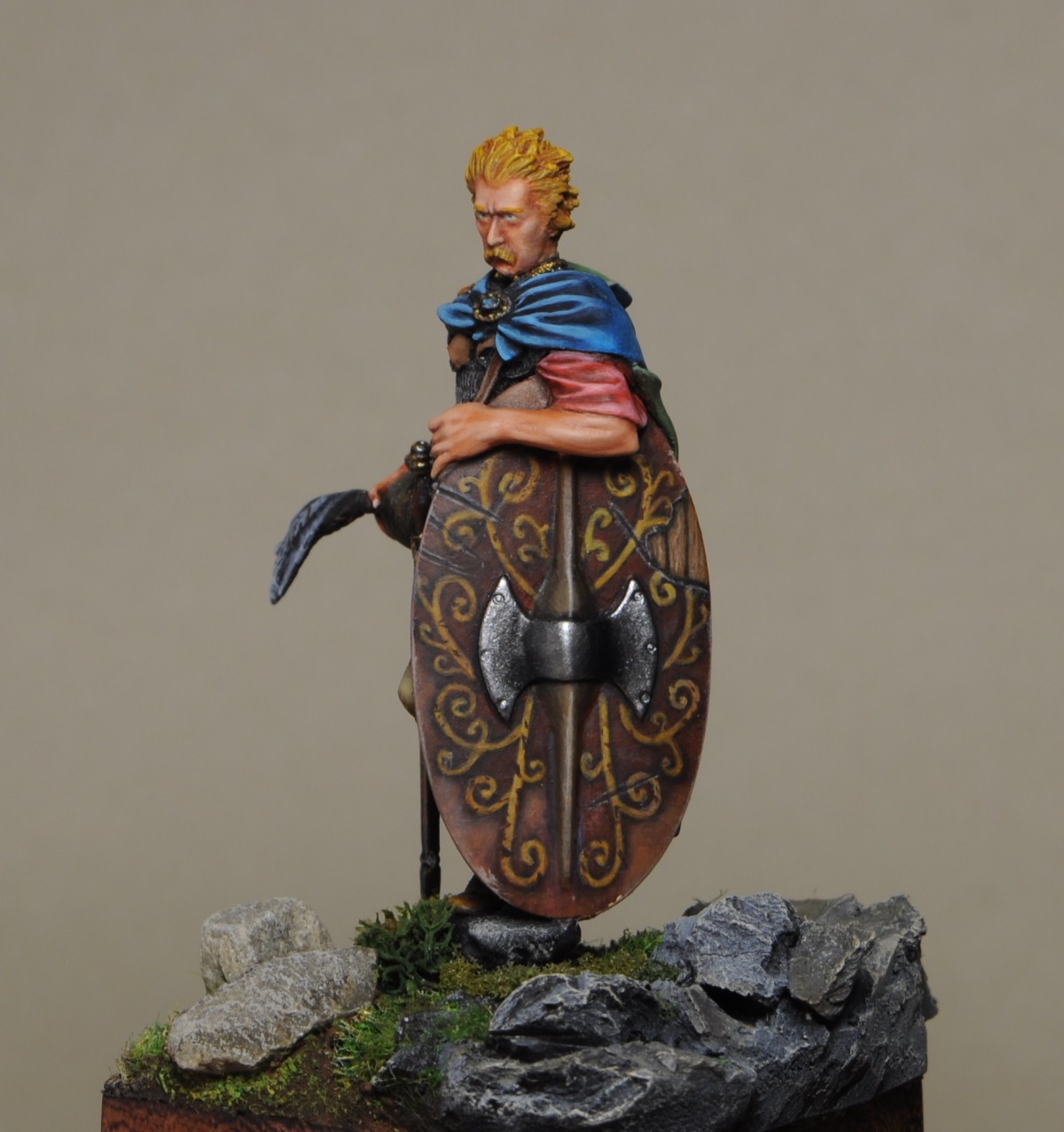 Details about   Painted BARBARIANS Noble Gaulish warrior Metal Tin Figure 1/32 