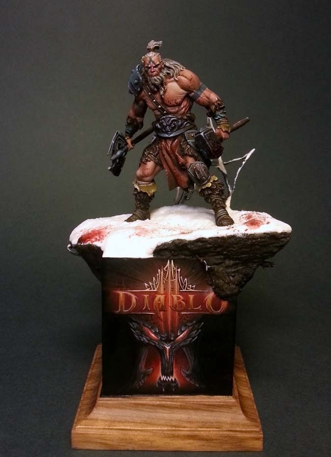 The barbarian - Scale 75 - Diablo III v.