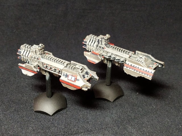 Space Marine Grey Knight Strike Cruisers