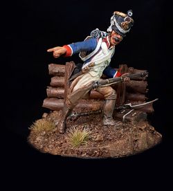54mm French sergeant of the line 1809 vignette