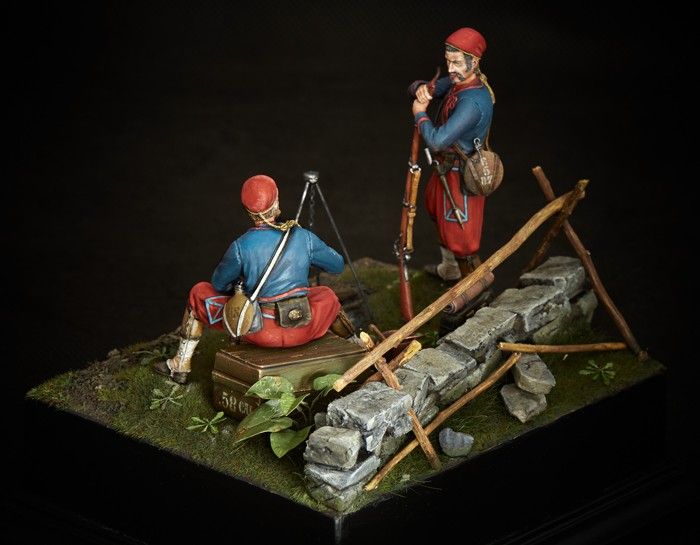 5th New York Volunteer Infantry, “Duryee’s Zouaves” at a halt (AСW).