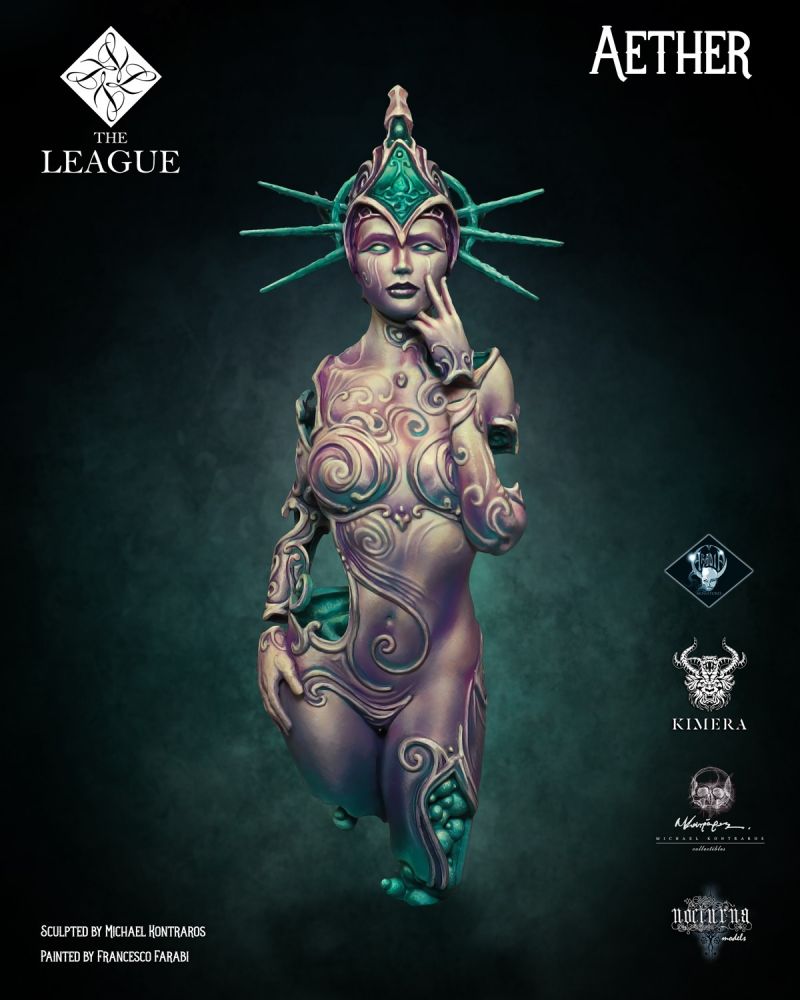 Aether - the league project, sculpted by Michael Kontraros