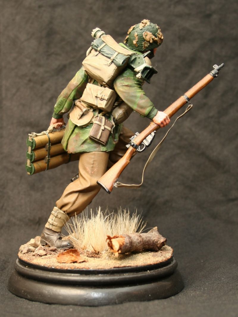 Paratrooper with 2inch mortar.