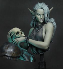 Bust of Laedira the Necromancer