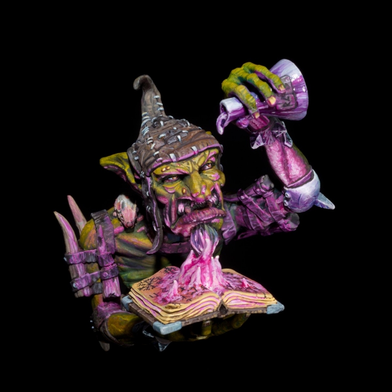 Goblin Sorcerer (Boxart for LEART SCULPTING)