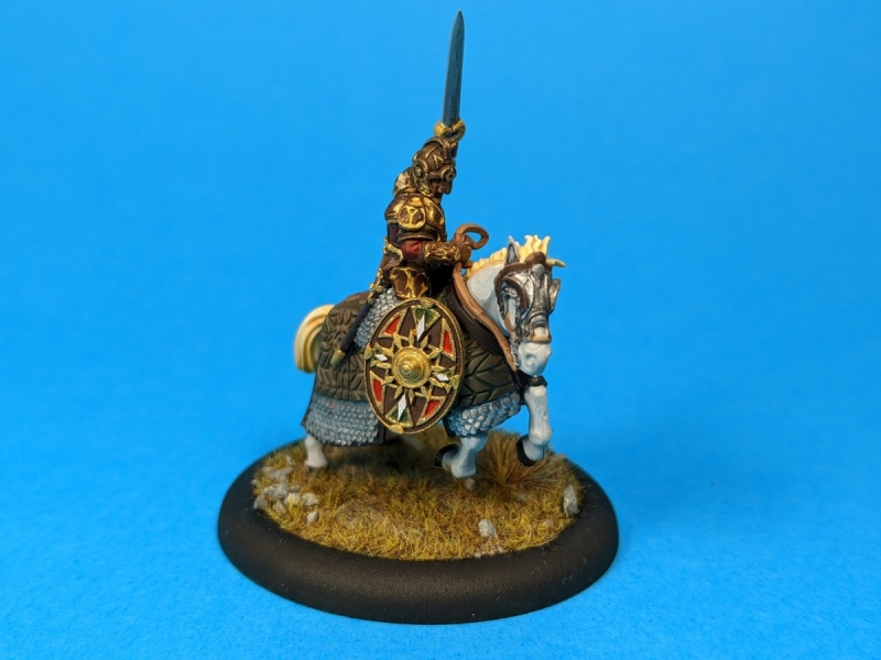 Theoden, King of Rohan (mounted)