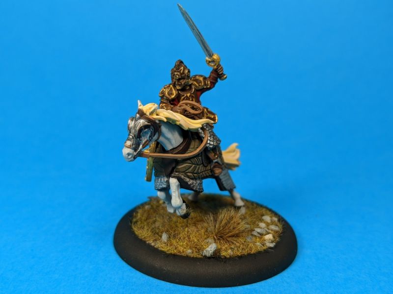 Theoden, King of Rohan (mounted)