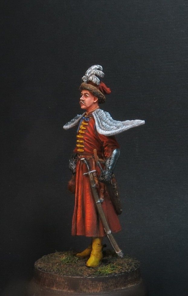 Polish light cavalryman. XVII century.