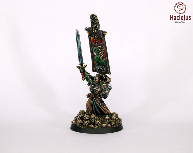 Azrael Supreme Grand Master of the Dark Angels in 28mm scale