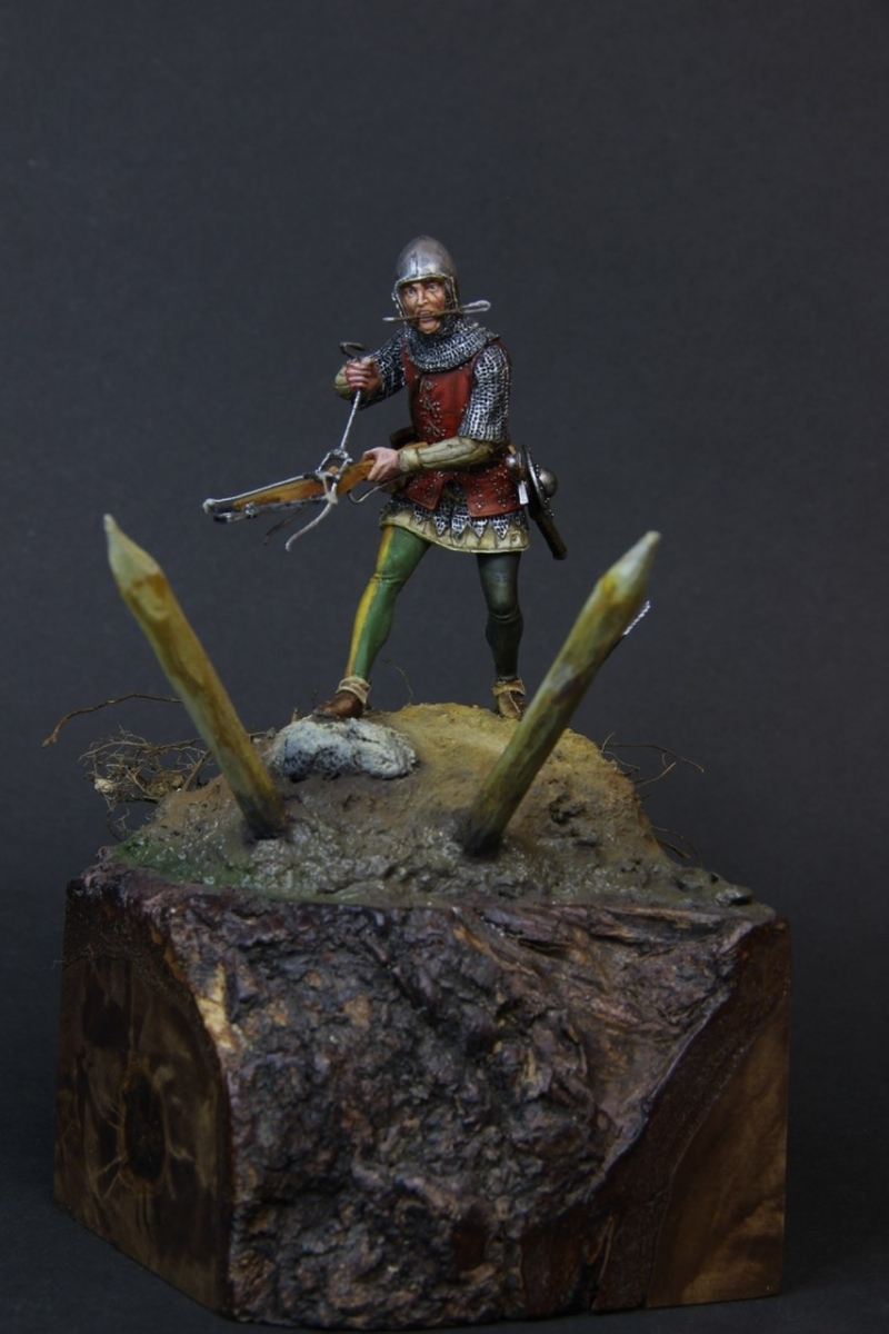 Medieval crossbowman